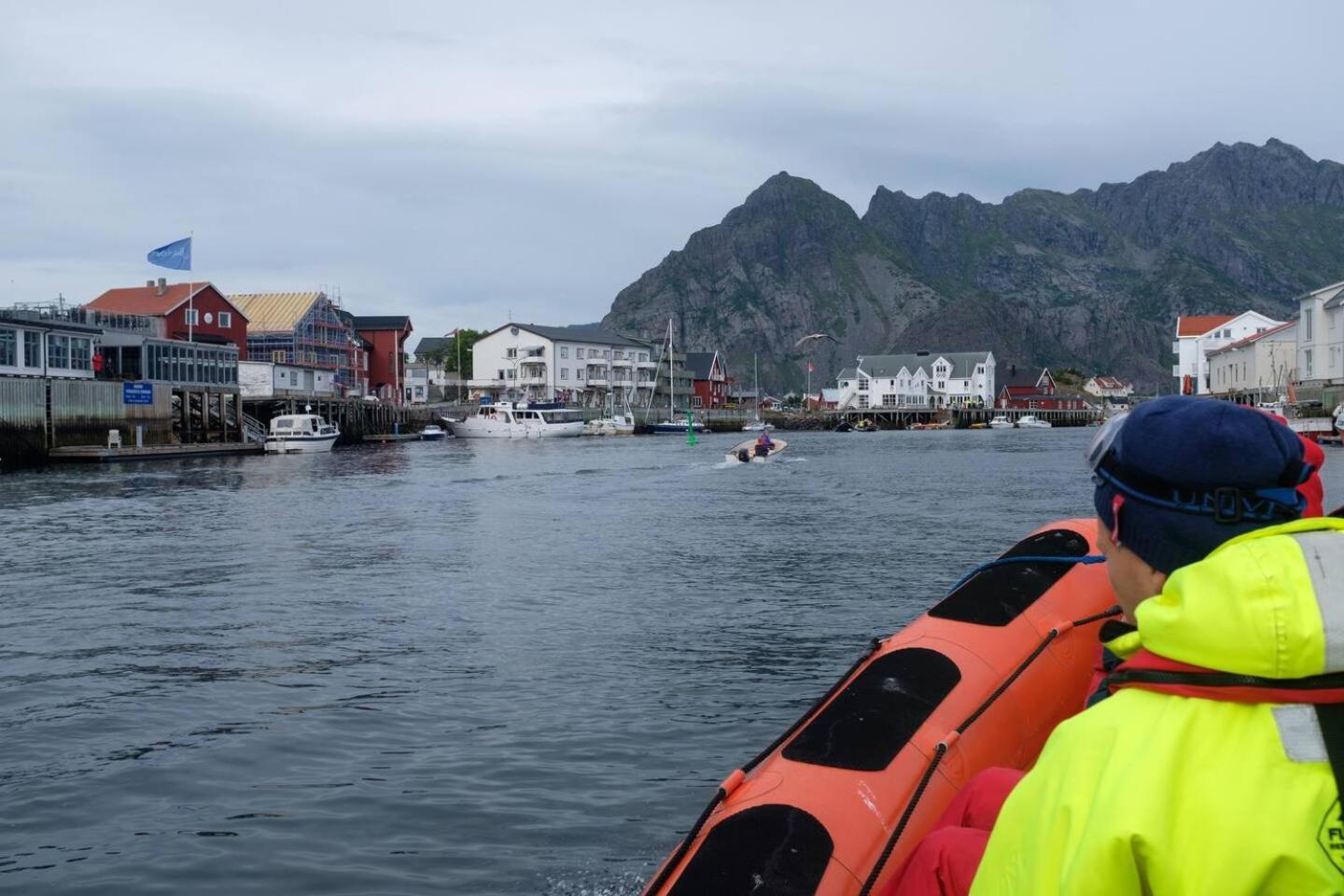 Leilighet Med Fantastisk Utsikt Henningsvær Kültér fotó