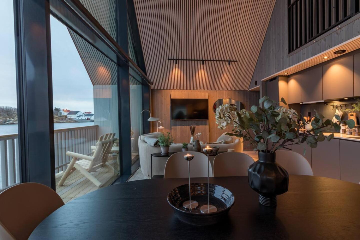 Leilighet Med Fantastisk Utsikt Henningsvær Kültér fotó